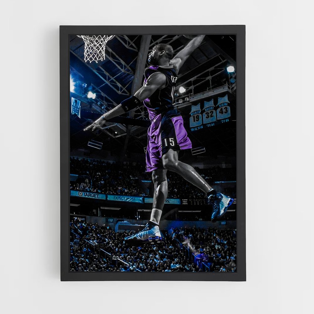 Poster Dunk de la Légende – affiche Basketball (vue 2)